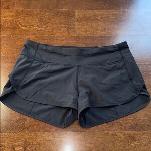lululemon athletica Black Athletic Shorts